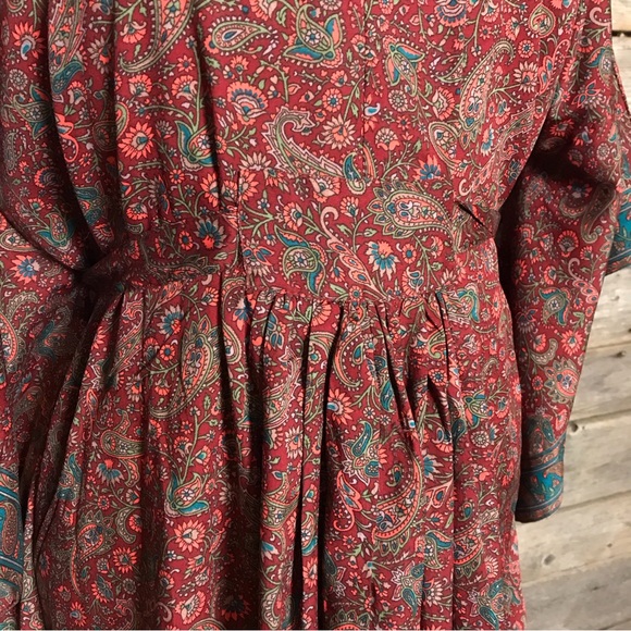 Alchemy Mumu Style Bohemian Scarf Top or Mini Dress, M/L - Picture 5 of 14